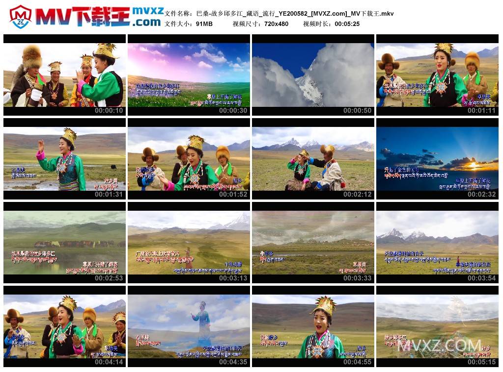 巴桑-故乡邱多江_藏语_流行_YE200582